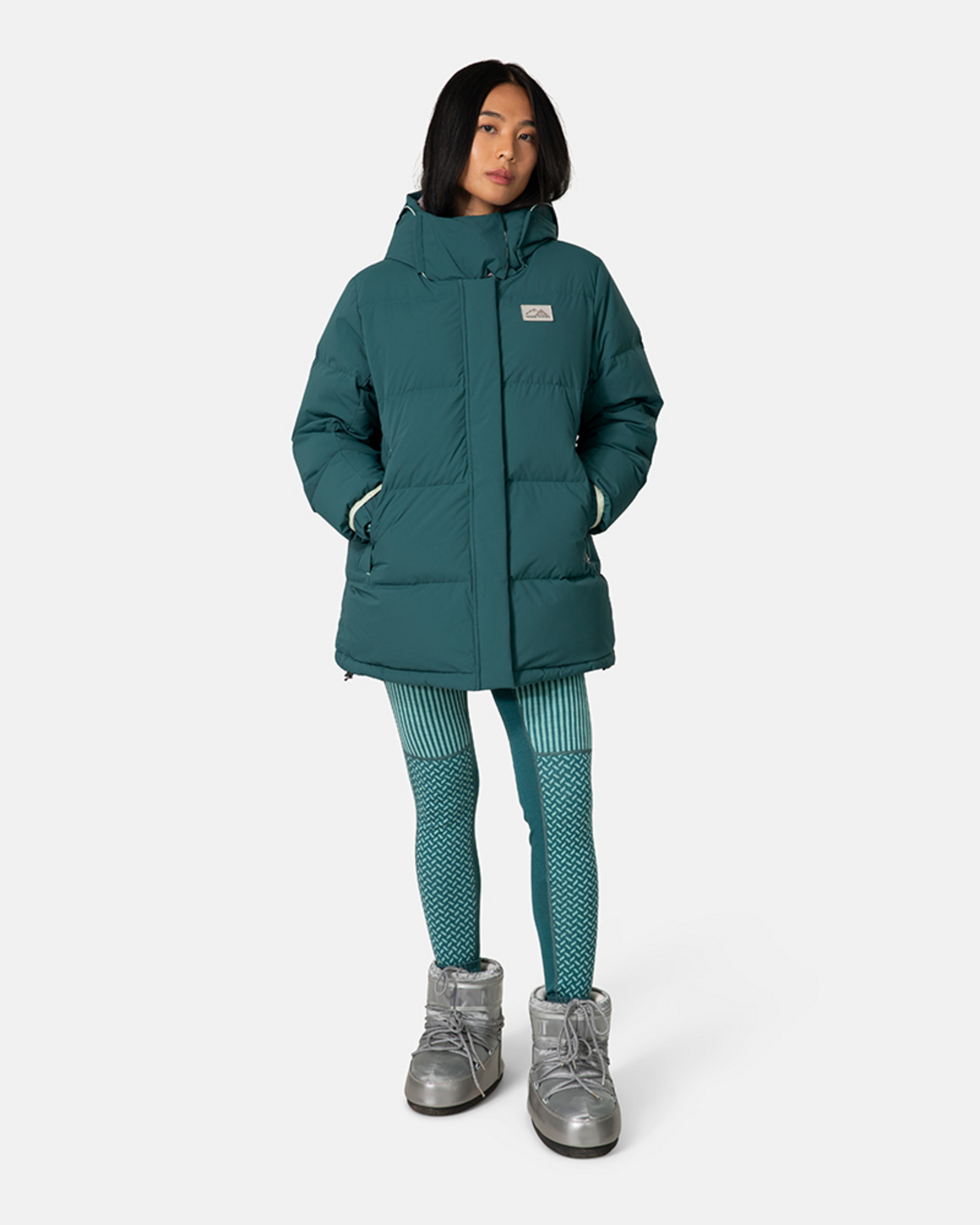 Kari Traa Evy Down Jacket in GRÜN