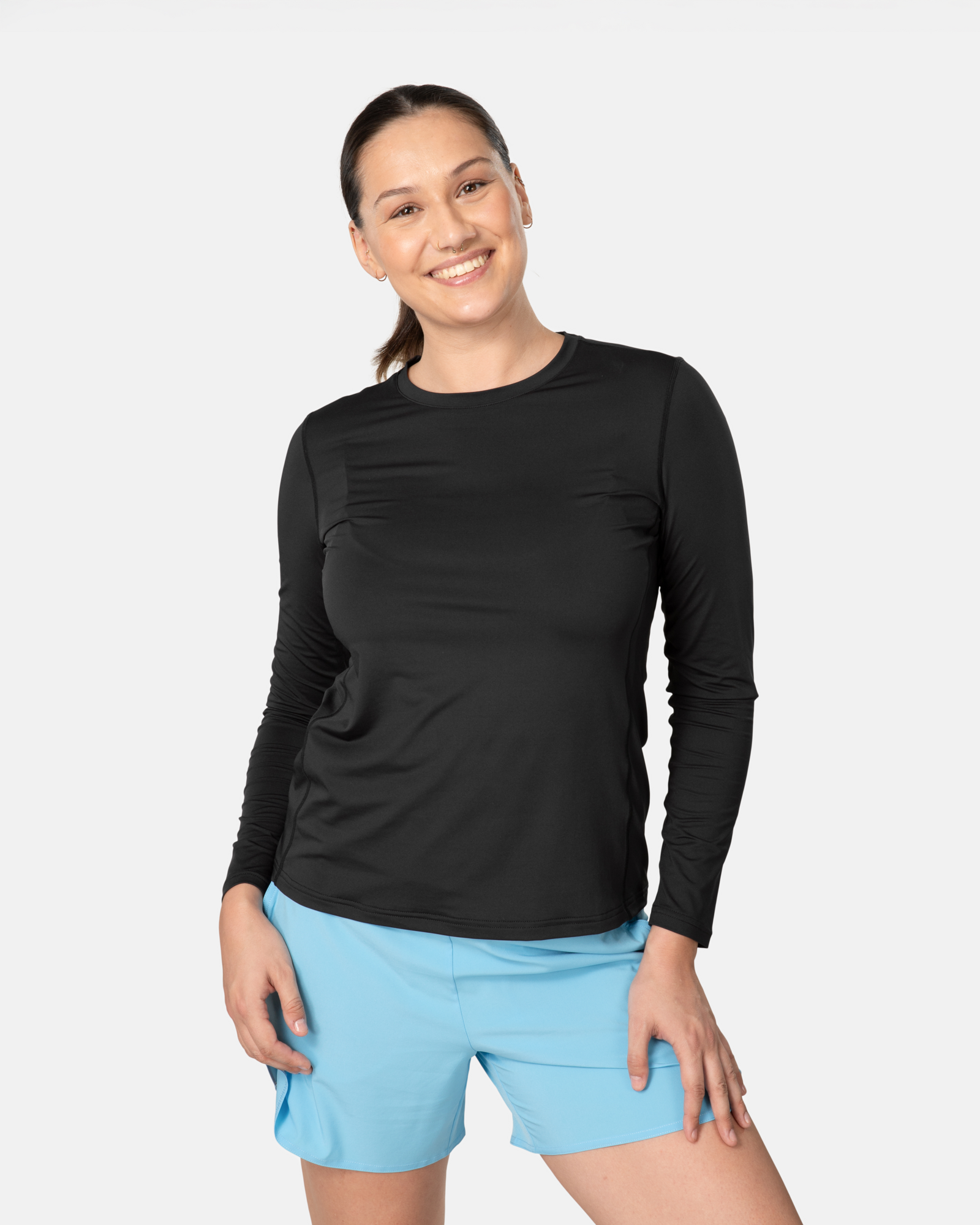 Kari Traa Ava Long Sleeve in SCHWARZ