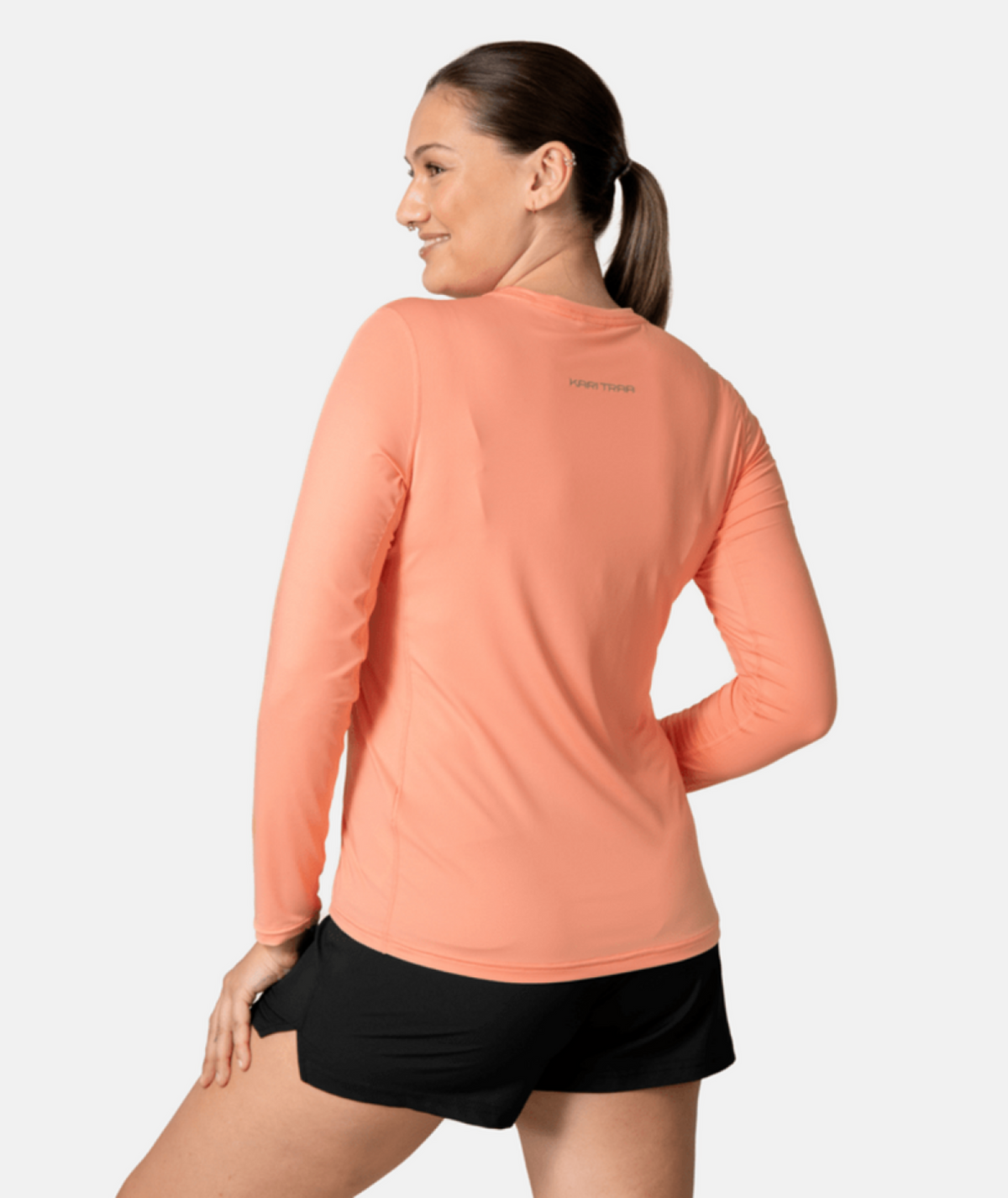 Kari Traa Ava Long Sleeve in ORANGE