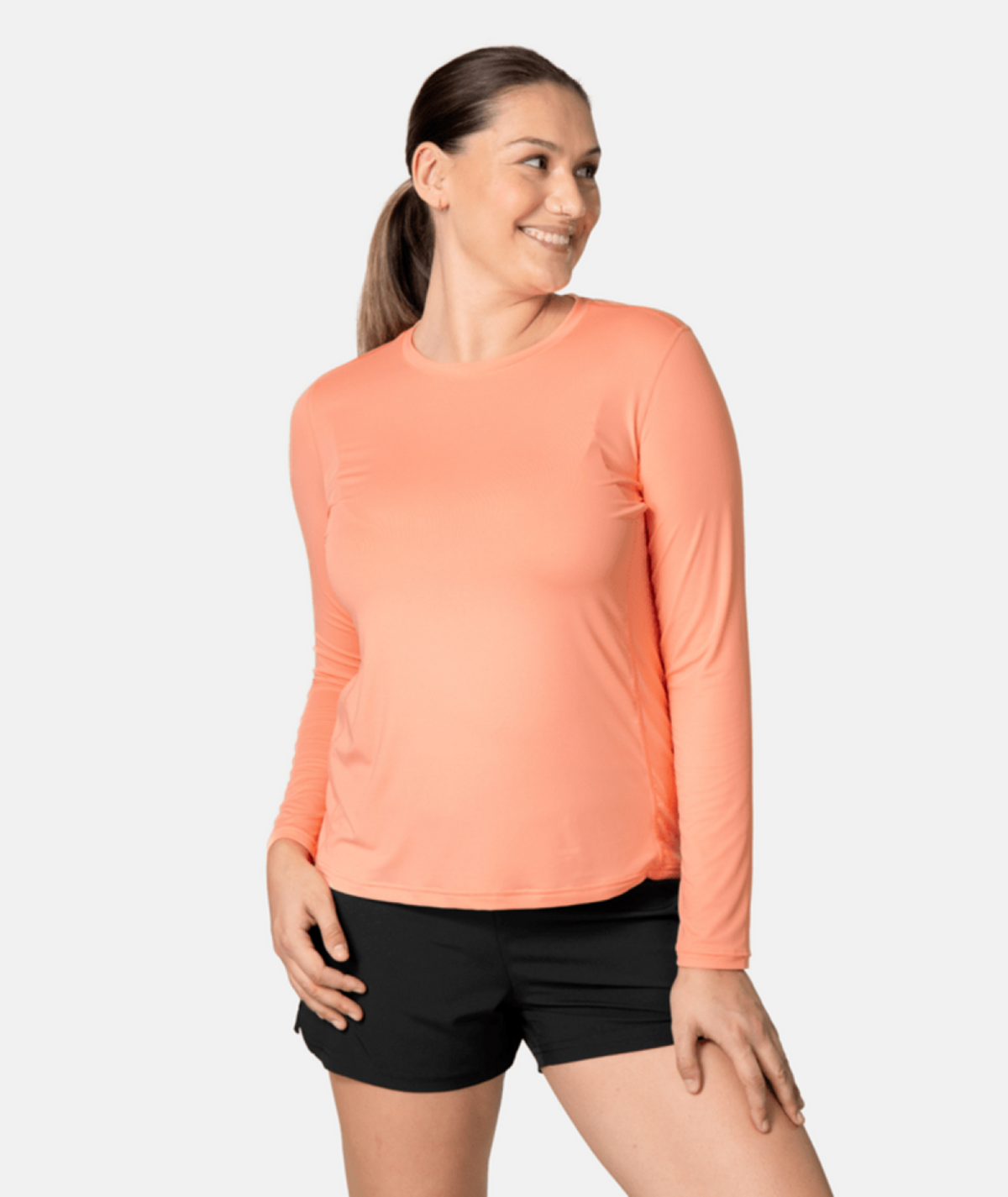 Kari Traa Ava Long Sleeve in ORANGE