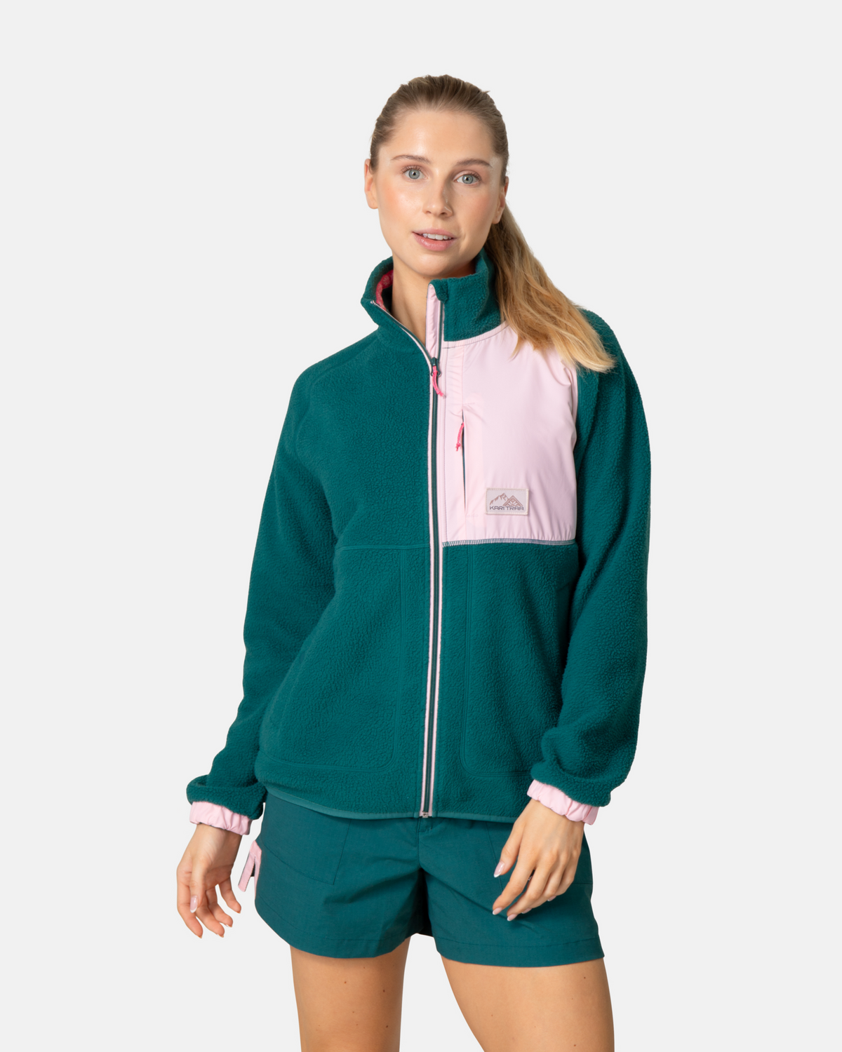 Kari Traa Emma Midlayer in GRÜN