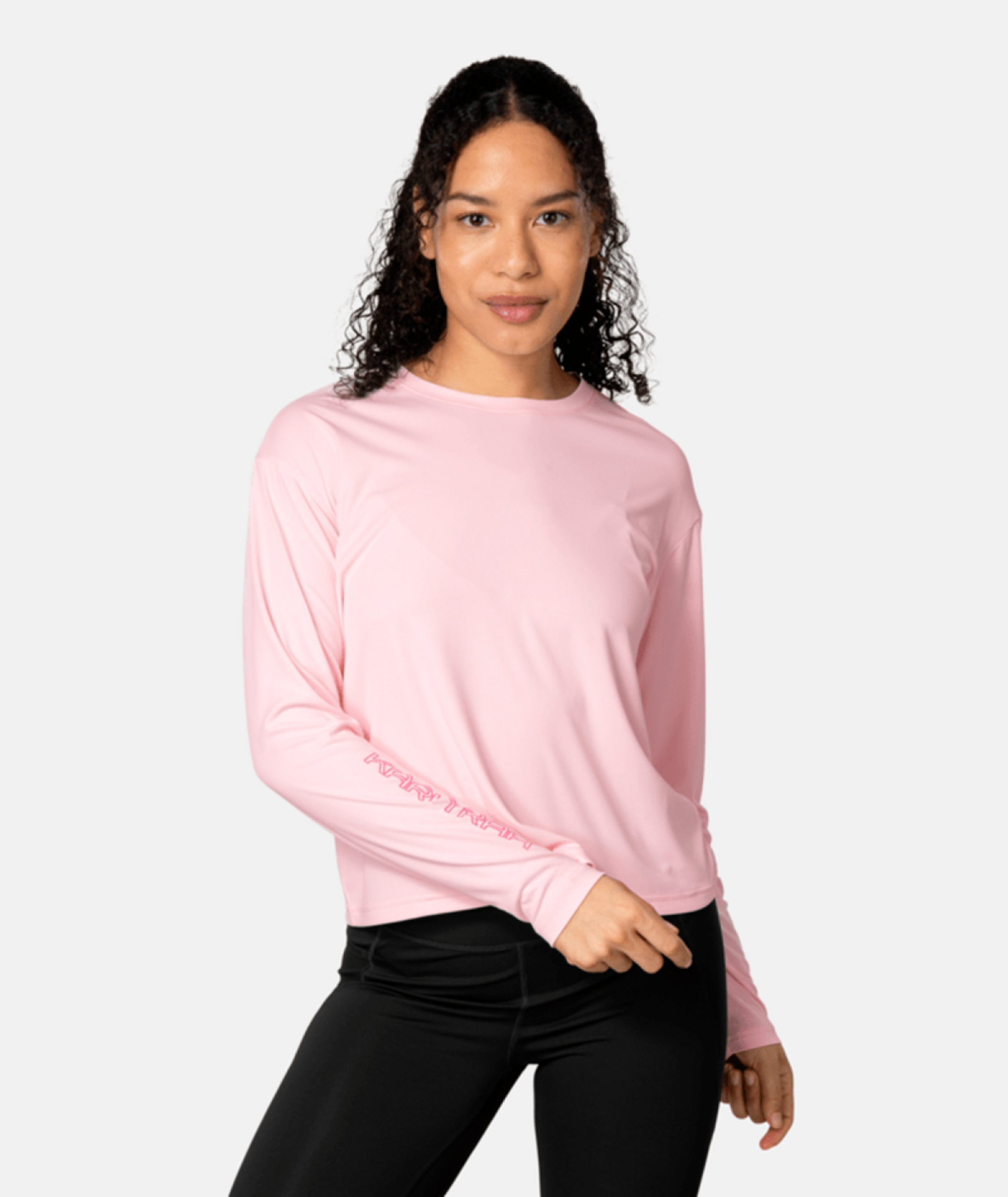 Kari Traa Una Long Sleeve in PINK