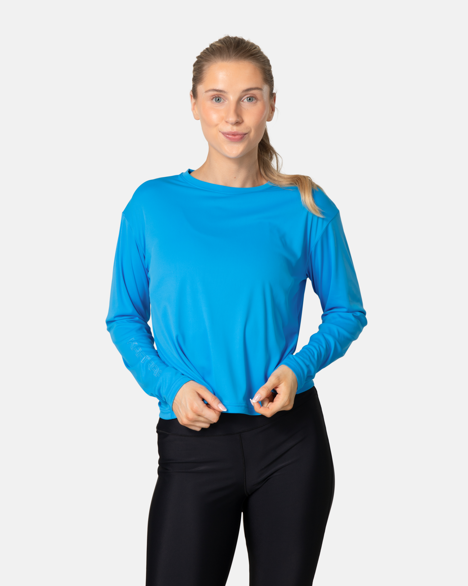 Kari Traa Una Long Sleeve in BLAU