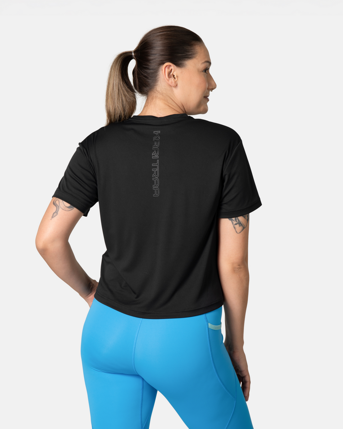 Kari Traa Una Tee in SCHWARZ