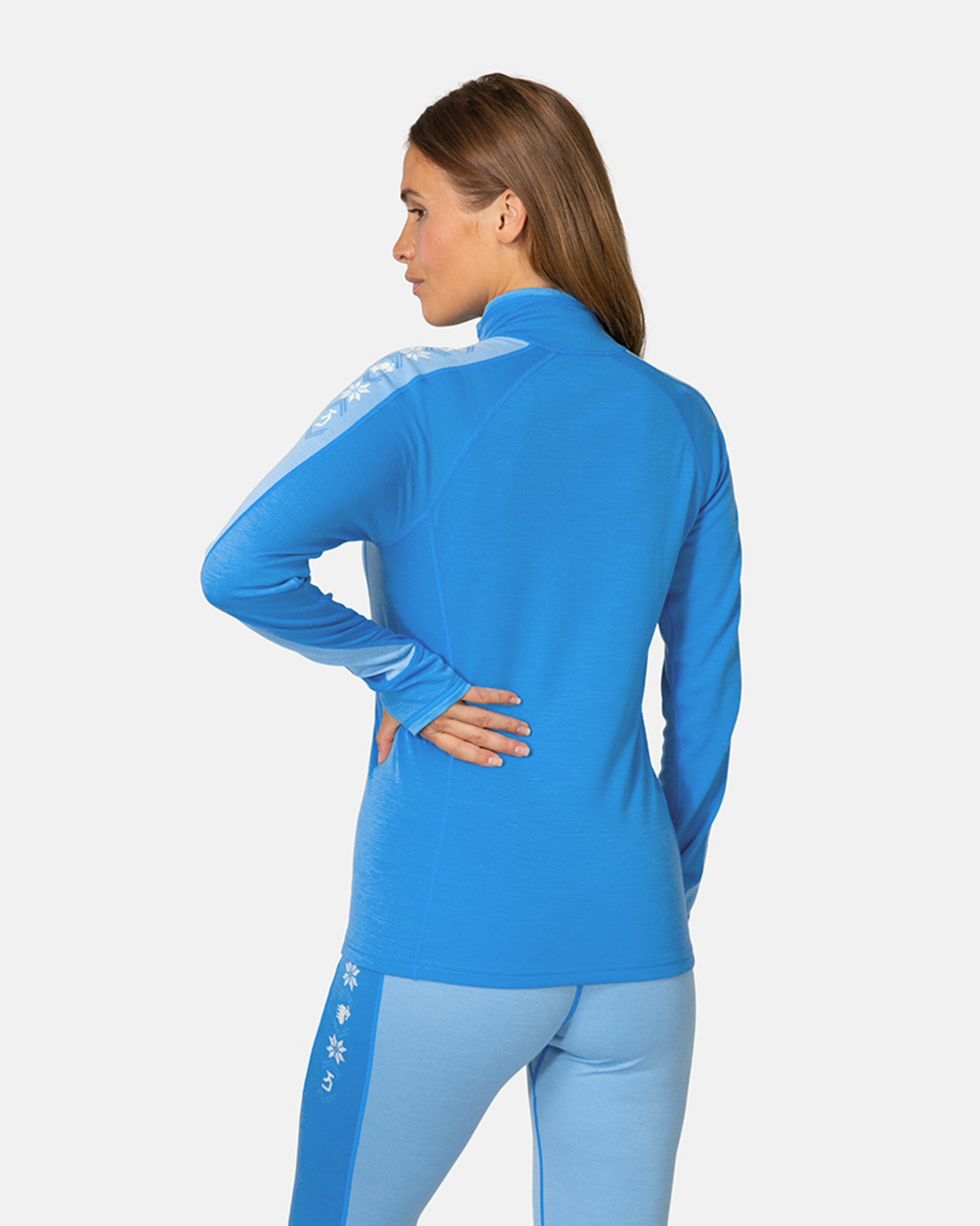 Kari Traa Mila Half Zip in BLAU