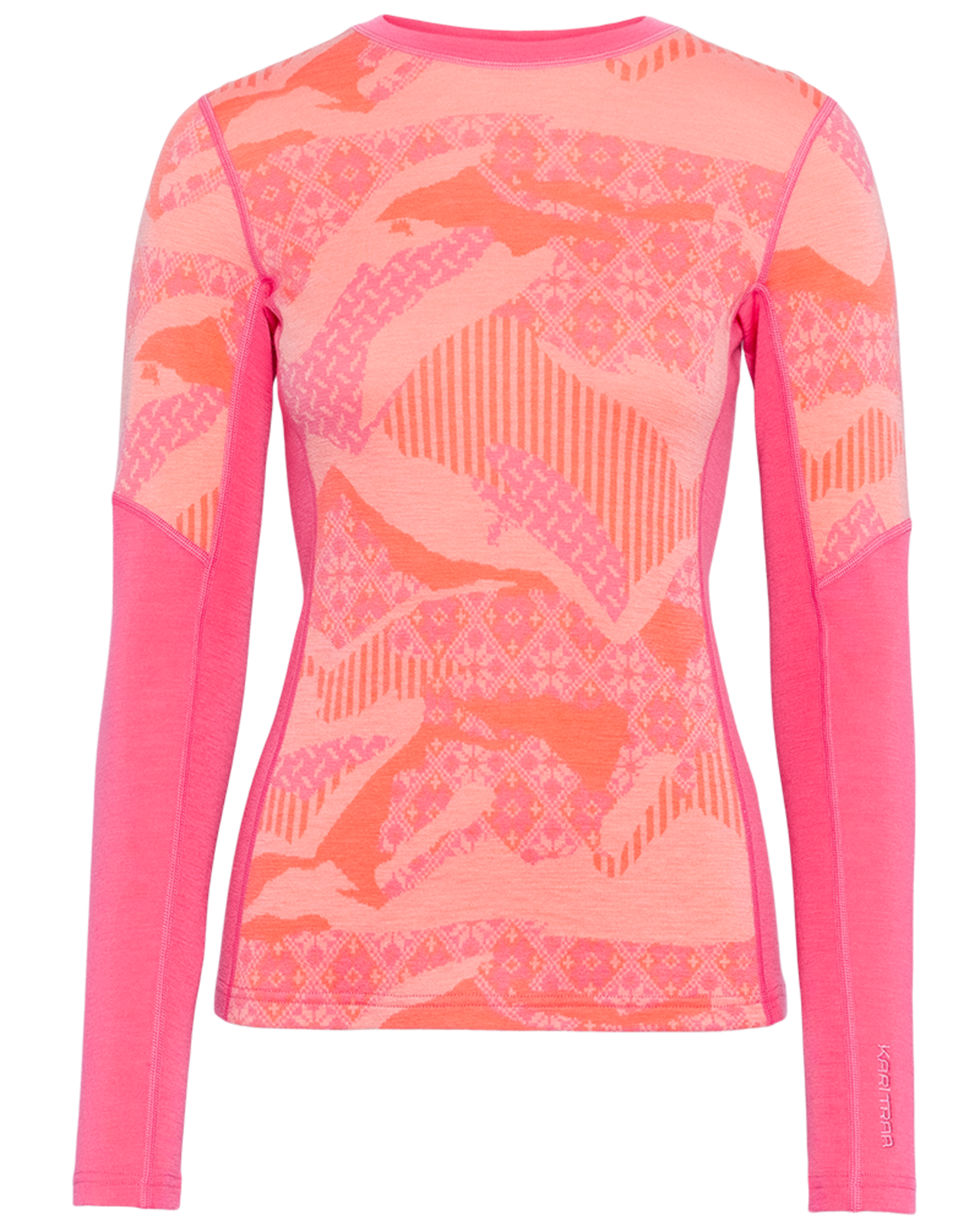 Kari Traa Olea Long Sleeve in PINK