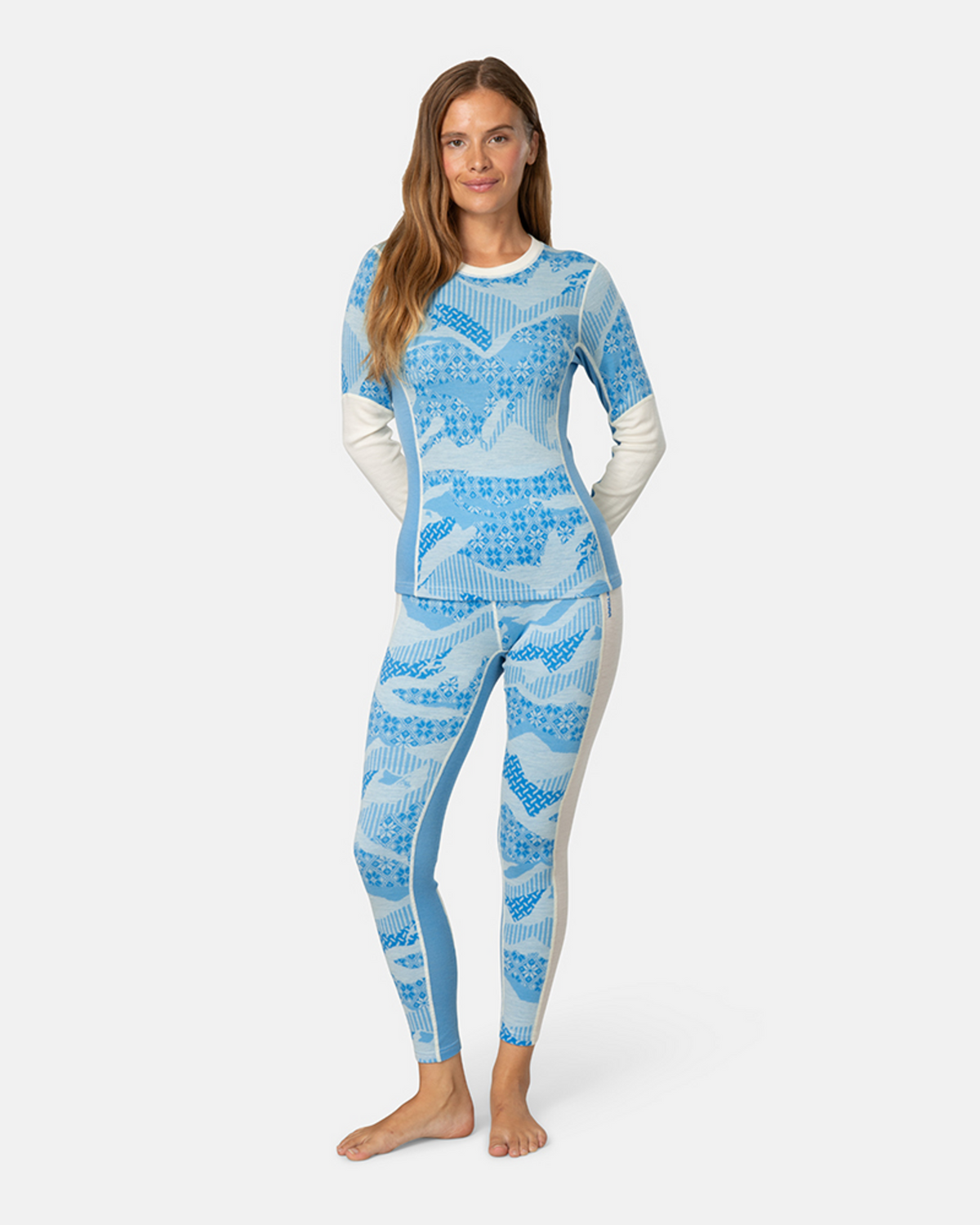 Kari Traa Olea Long Sleeve in BLAU