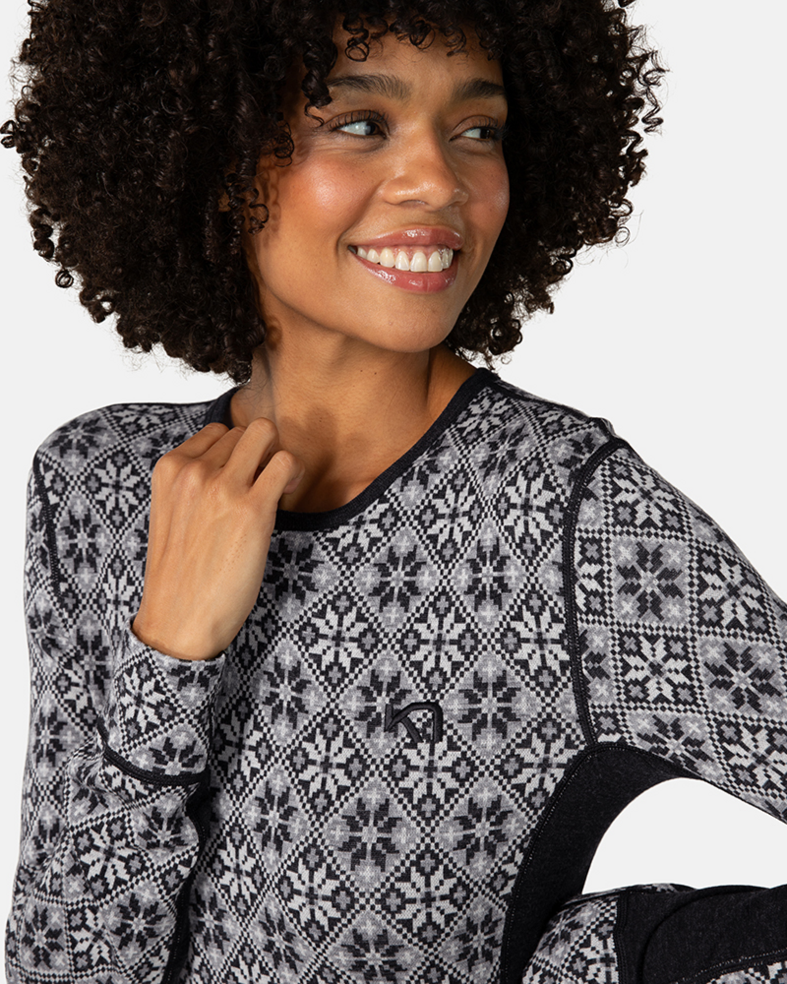 Kari Traa Rose Long Sleeve 2.0 in SCHWARZ