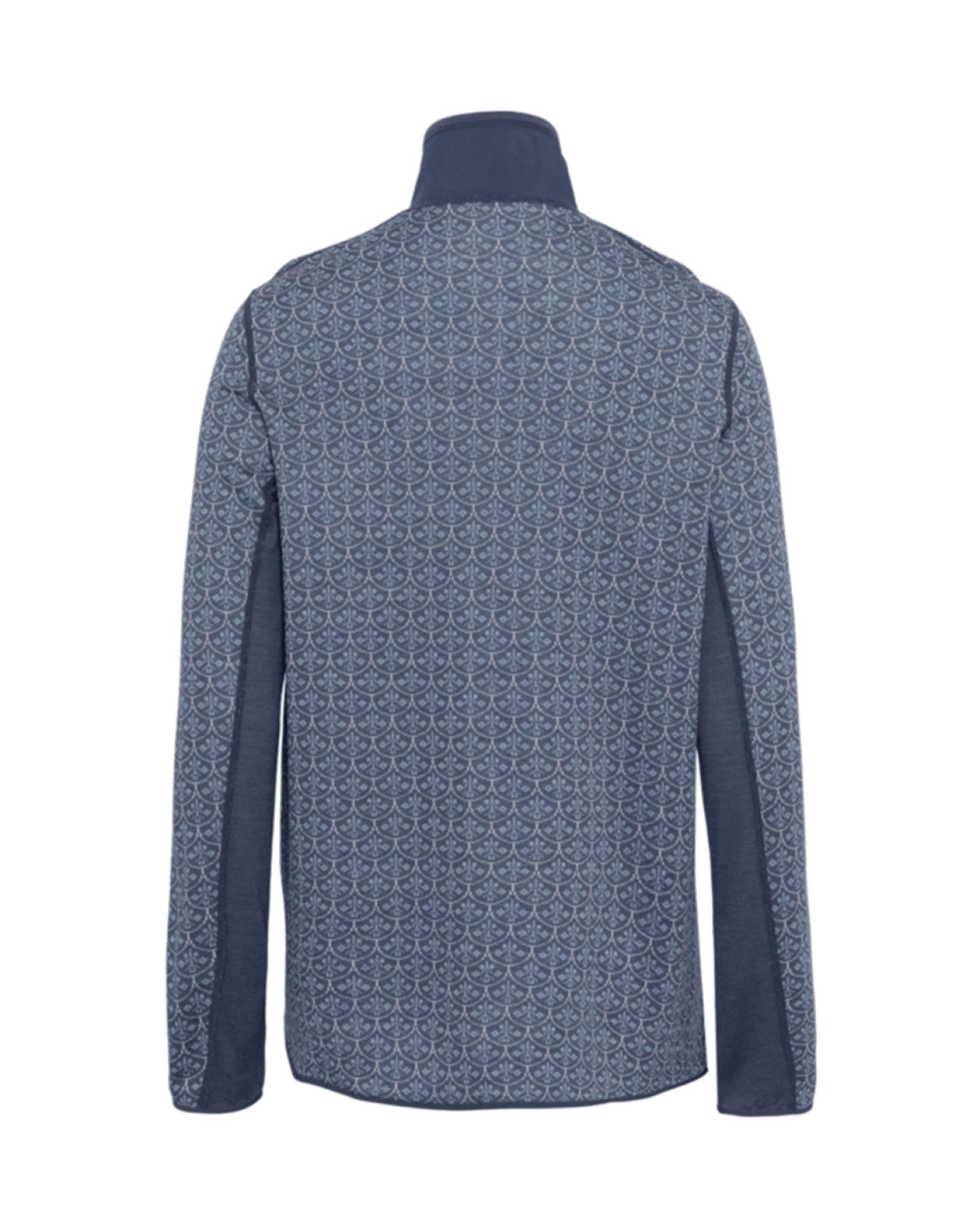 Kari Traa Sanne Light Wool Half Zip in BLAU