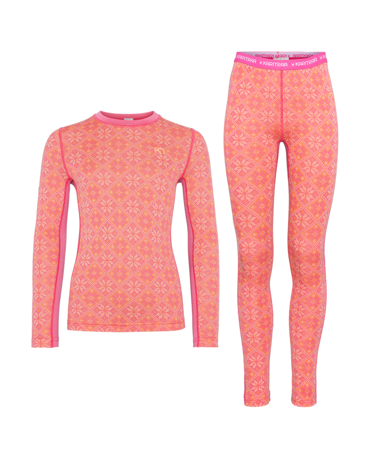Kari Traa JR Hennie Set in PINK