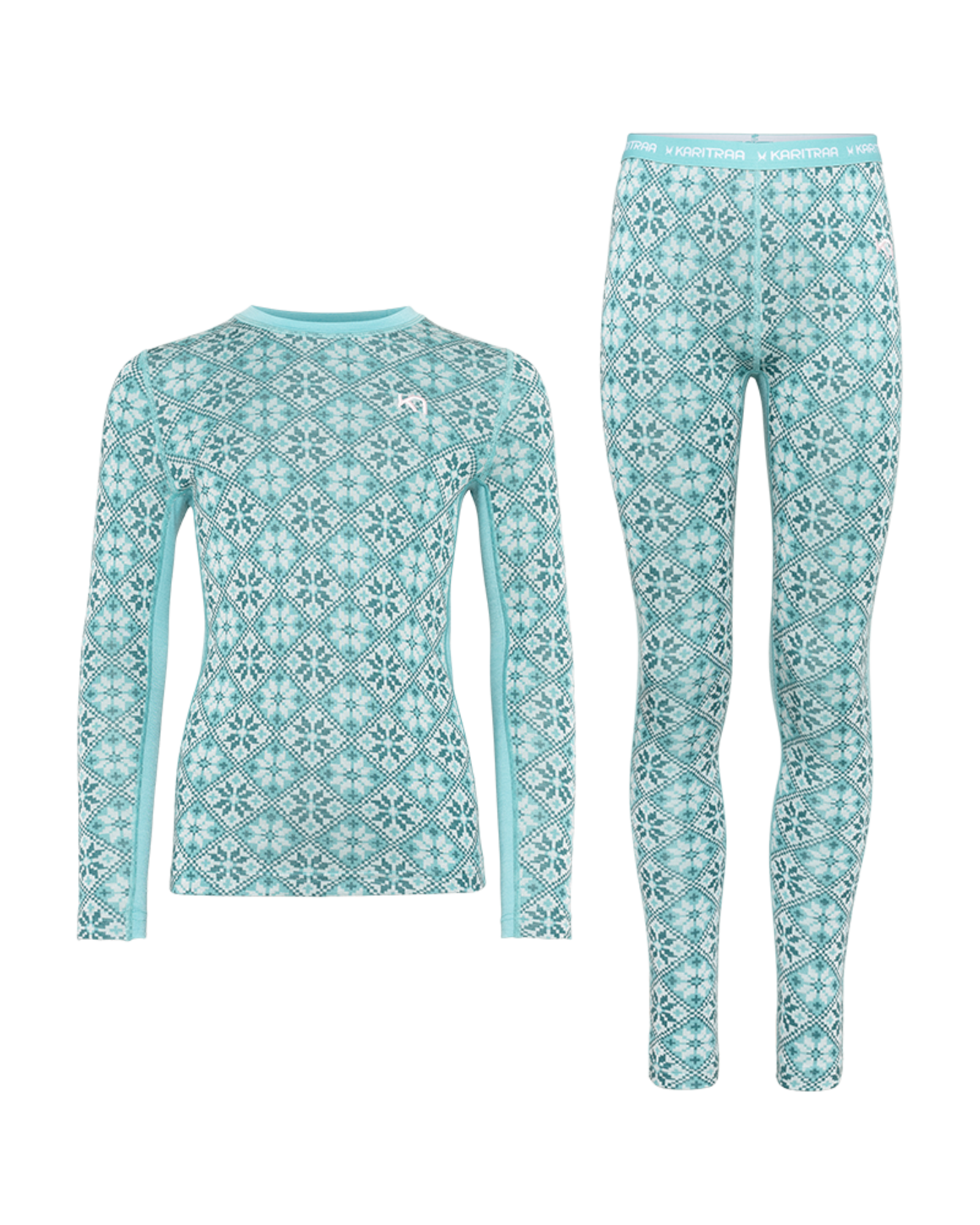 Kari Traa JR Hennie Set in BLAU