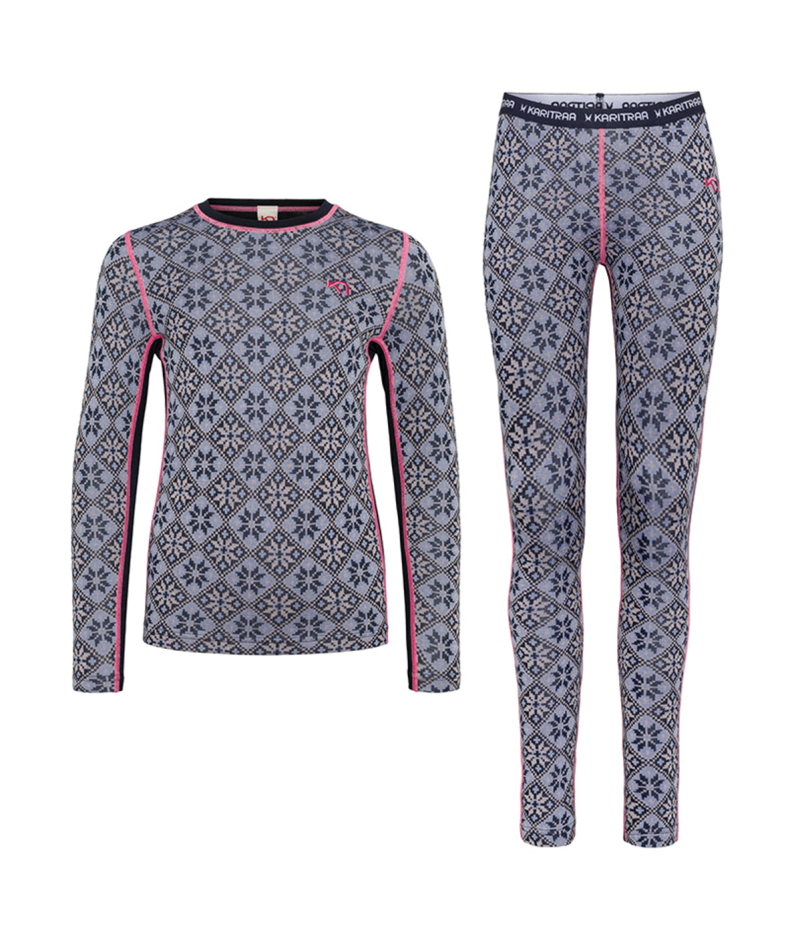 Kari Traa Kids Hennie Set in BLAU