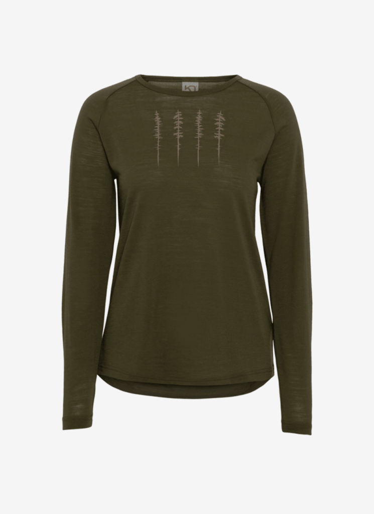 Kari Traa Ane Long Sleeve in BLAU