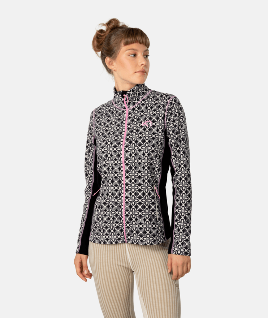 Kari Traa Thalena Fleece in SCHWARZ