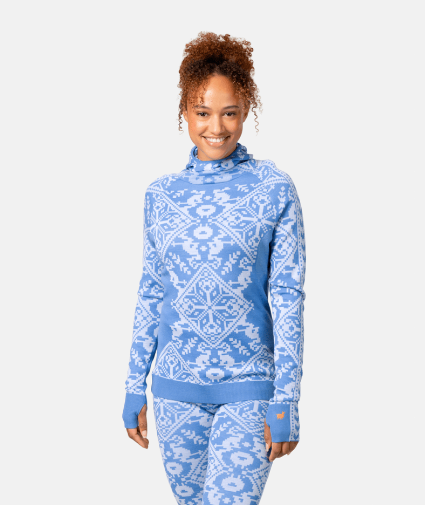 Kari Traa Saga Hood in BLAU