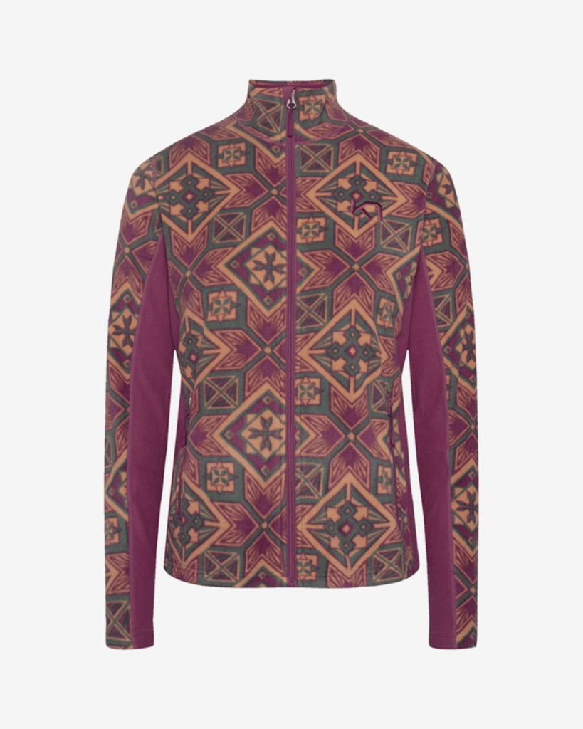 Kari Traa Olga Fleece in VIOLETT
