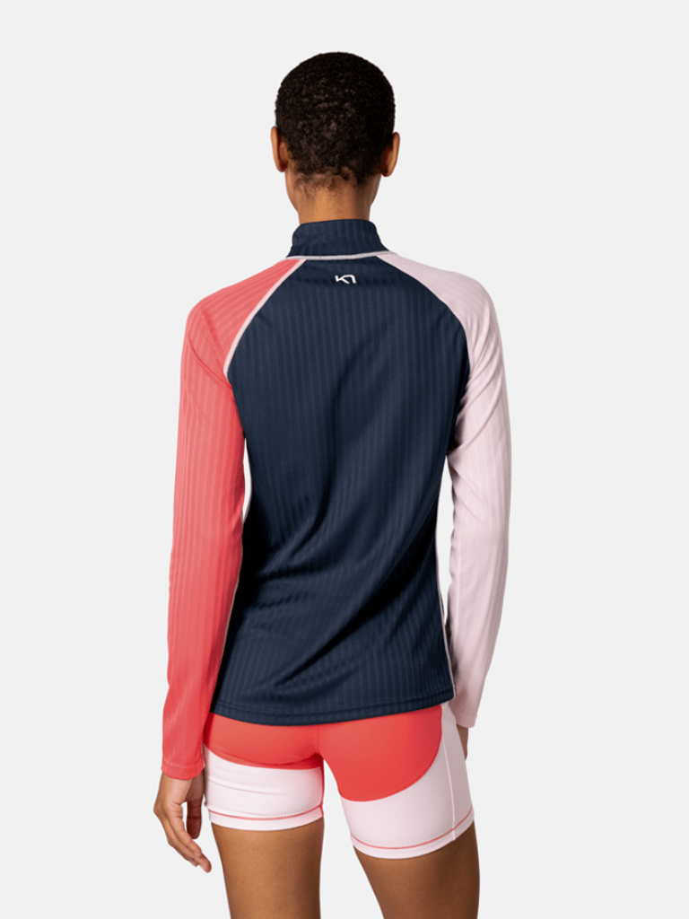 Kari Traa Ella Baselayer Halfzip in BLAU