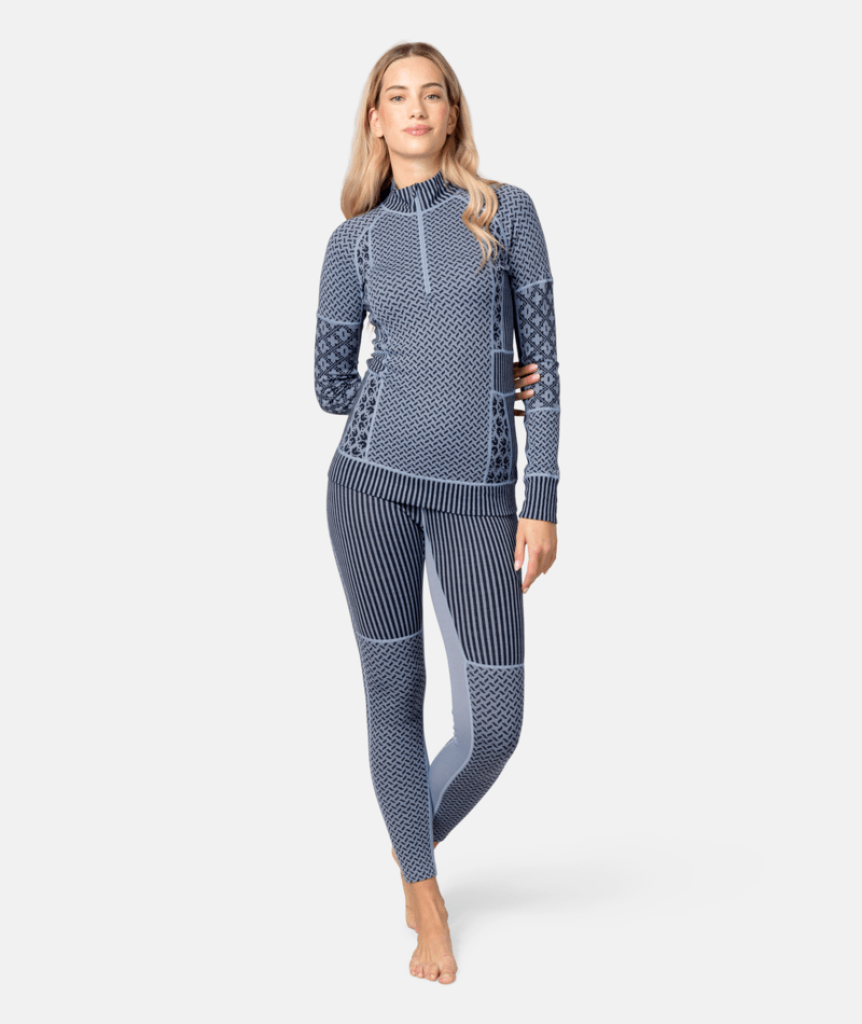 Kari Traa Smekker Half Zip in BLAU