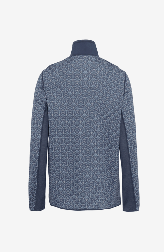 Kari Traa Sanne Light Wool Half Zip in BLAU