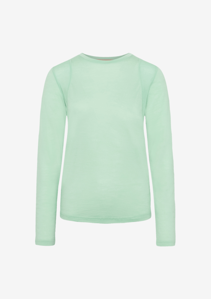Kari Traa Embla Wool LS in GRÜN