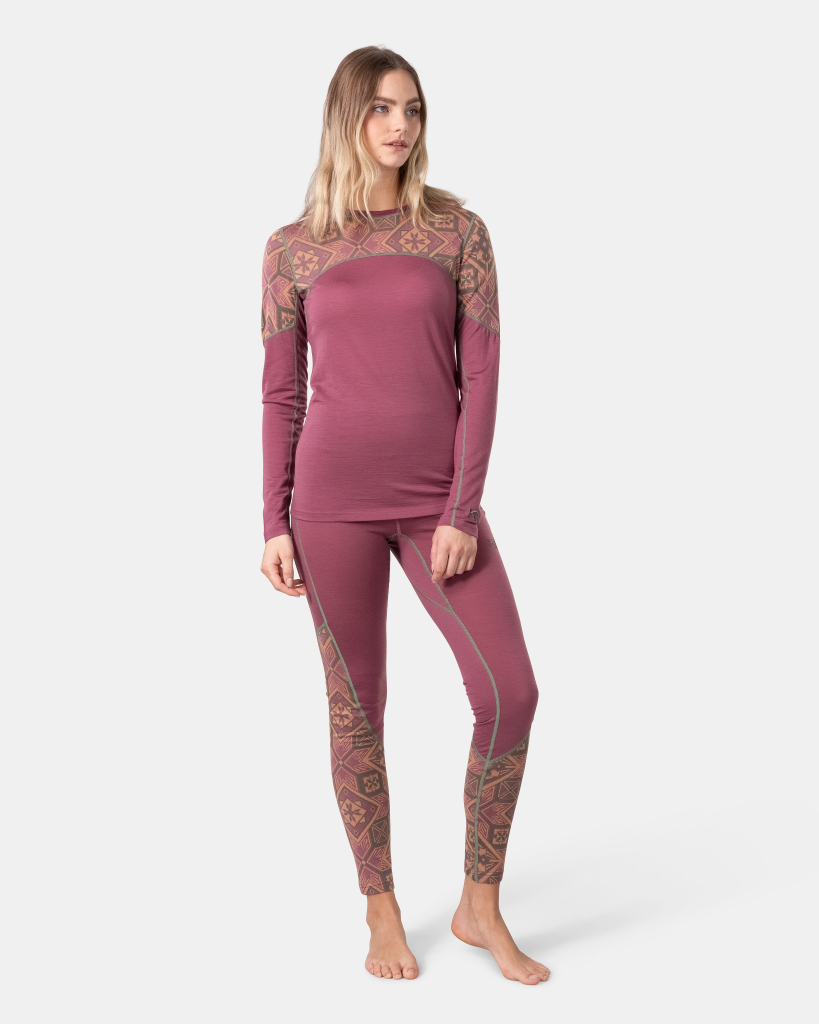 Kari Traa Eloise LS in VIOLETT