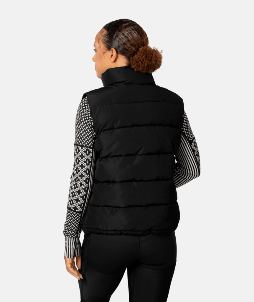 Kari Traa Linn Vest in SCHWARZ