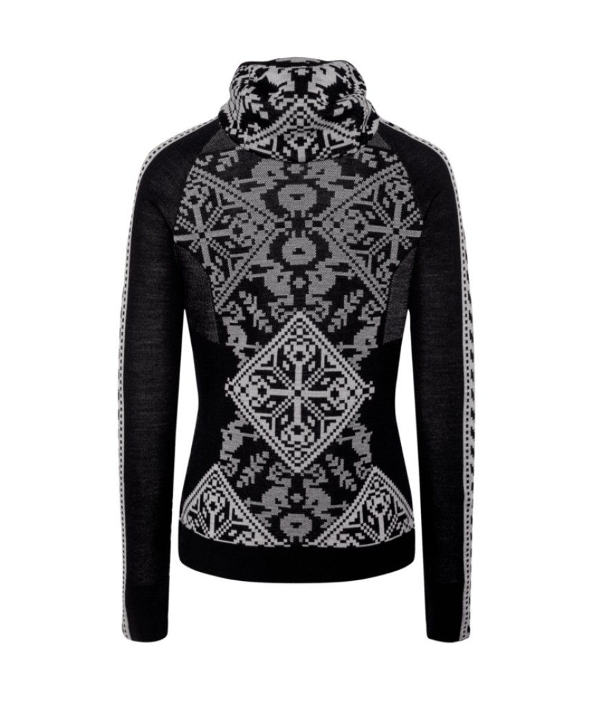Kari Traa Saga Hood in SCHWARZ