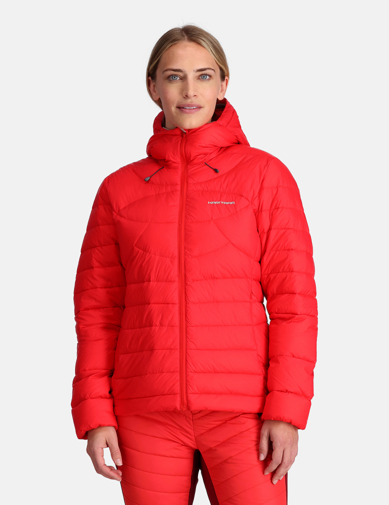 Kari Traa Sanne Down Jacket in ROT