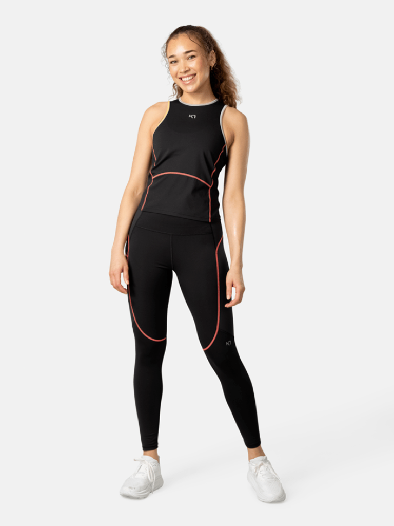Kari Traa Linnea Top in SCHWARZ