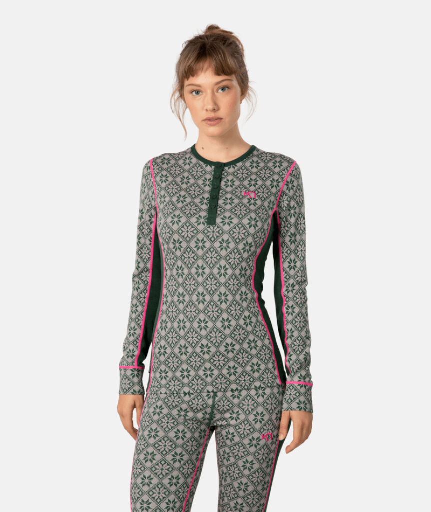 Kari Traa Rose Long Sleeve in GRÜN