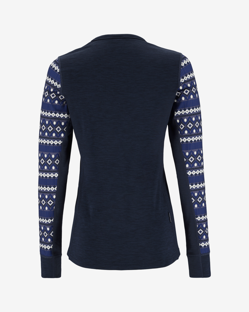 Kari Traa Lune Long Sleeve in BLAU