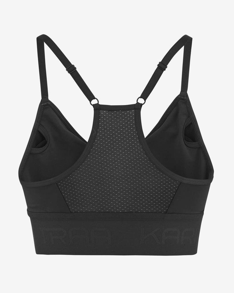 Kari Traa Var Sports Bra in SCHWARZ