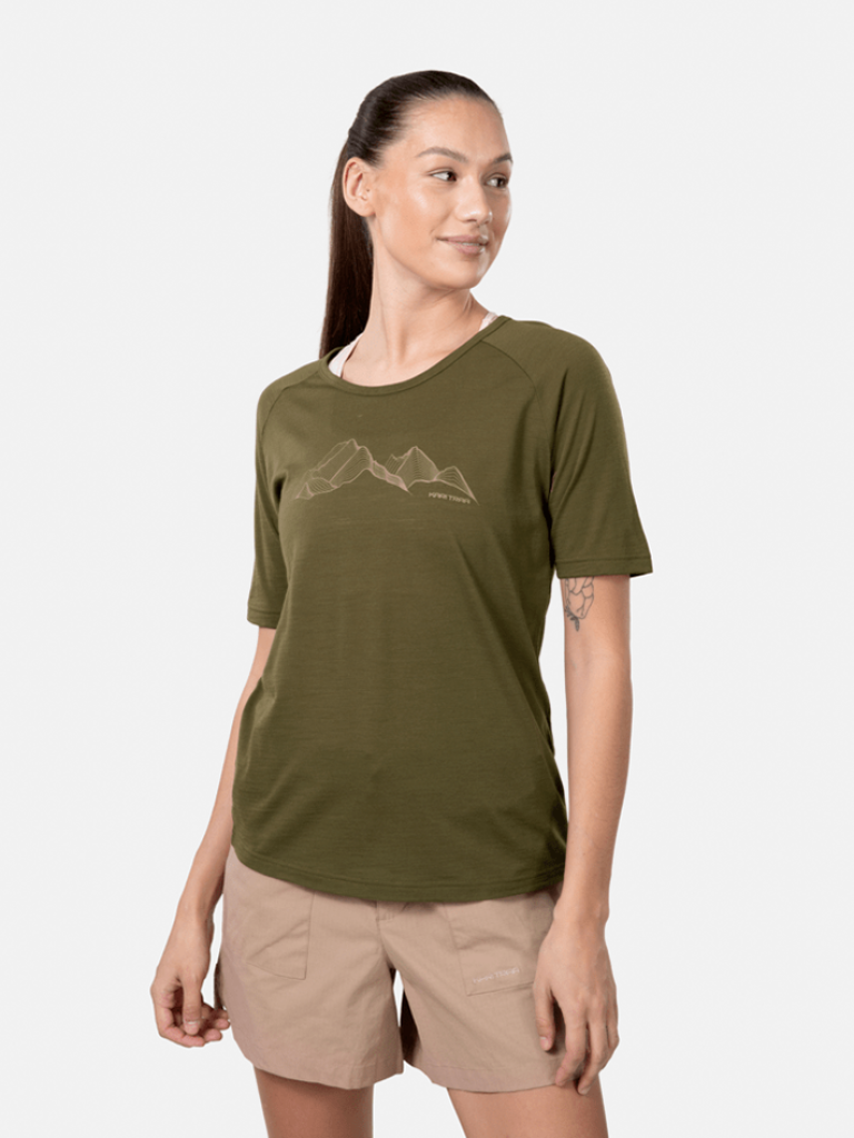 Kari Traa Ane Short Sleeve in BLAU