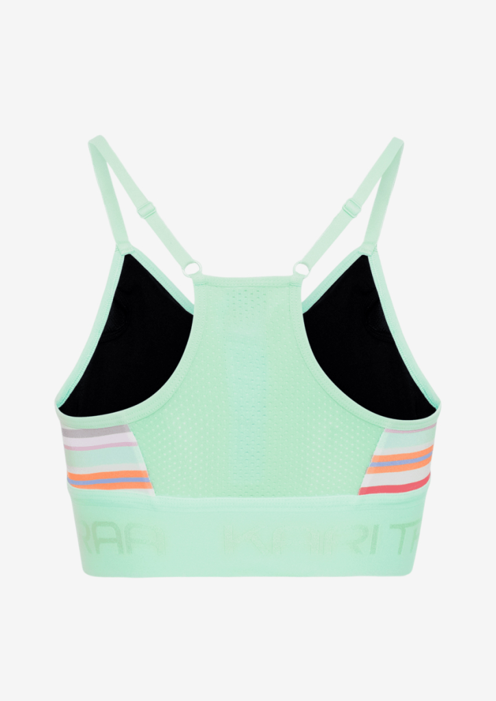 Kari Traa Var Printed Sports Bra in GRÜN