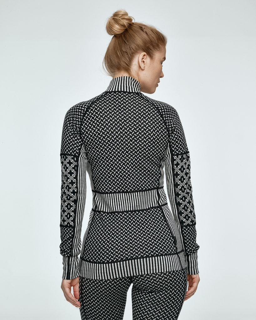 Kari Traa Smekker Half Zip in SCHWARZ