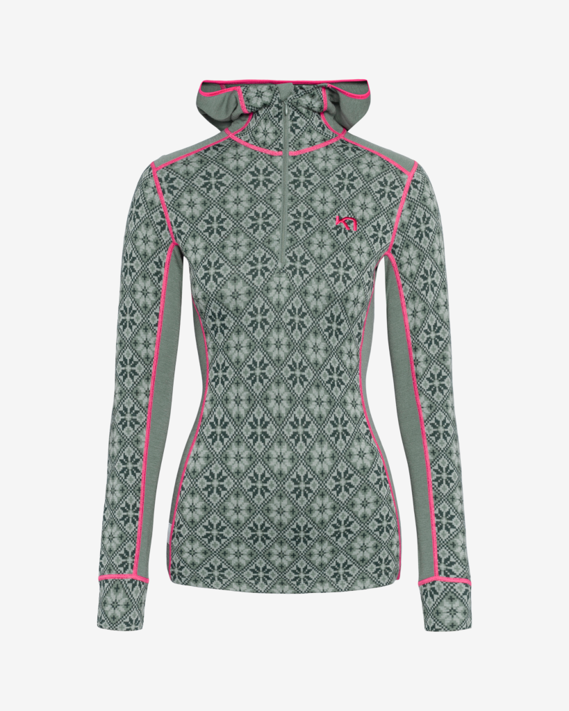 Kari Traa Rose Hood in GRÜN