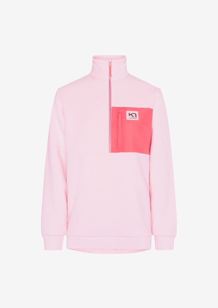 Kari Traa Ruth Midlayer Print in PINK