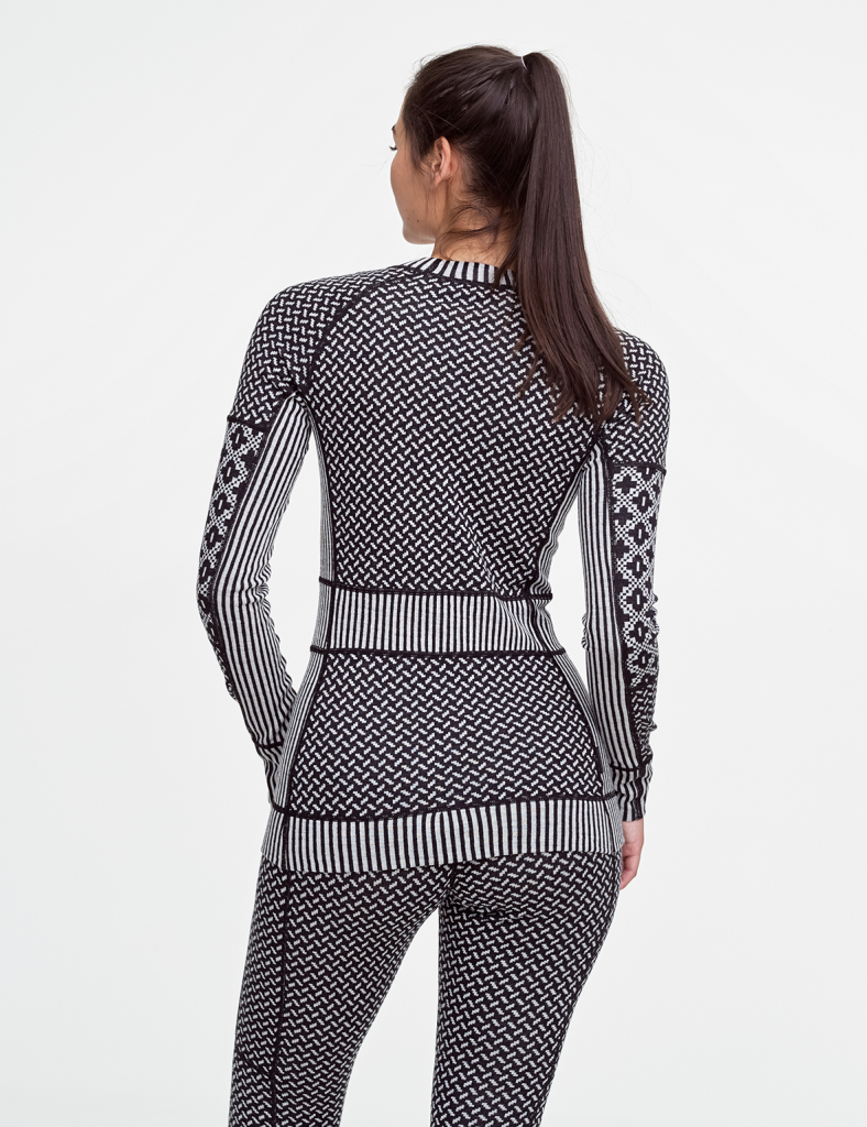 Kari Traa Smekker Long Sleeve in SCHWARZ