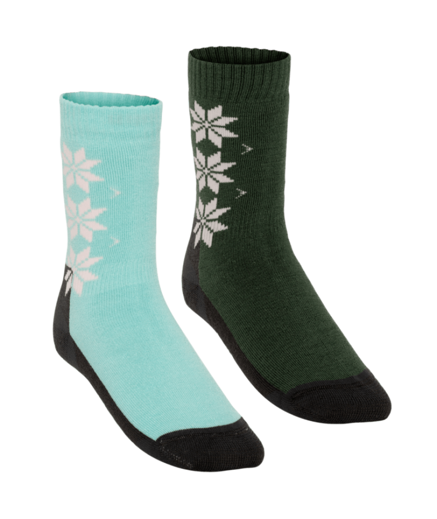 Kari Traa KT Wool Sock 2PK in GRÜN