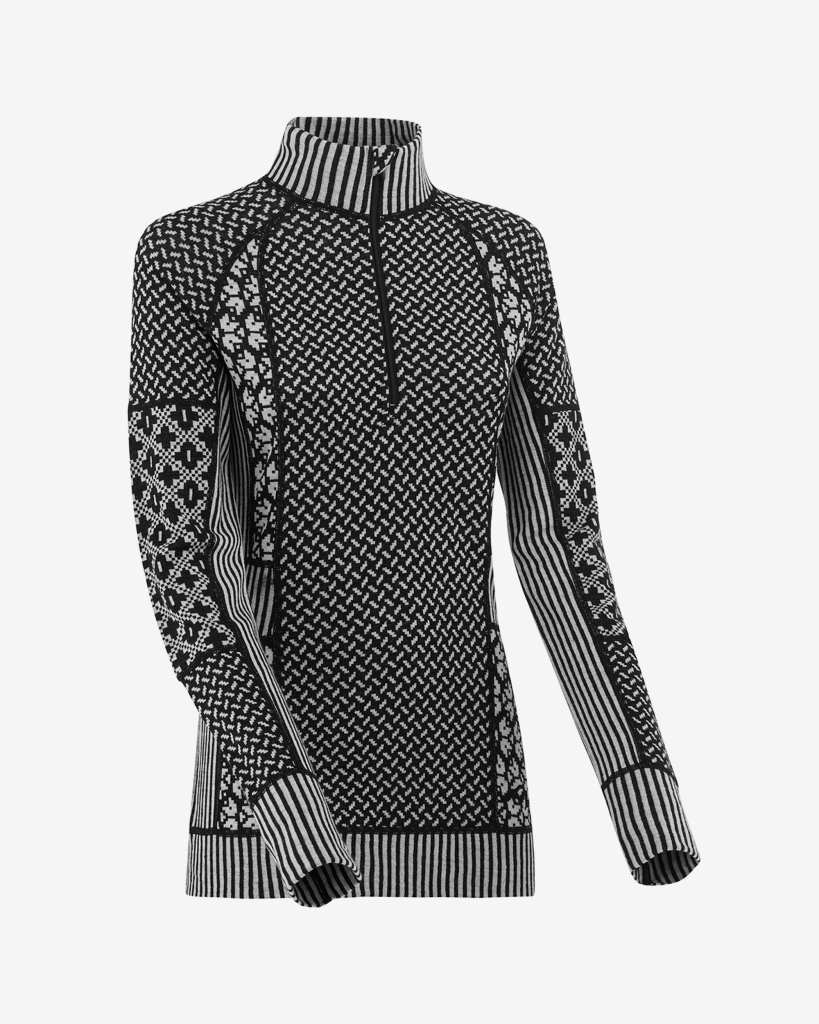 Kari Traa Smekker Half Zip in SCHWARZ