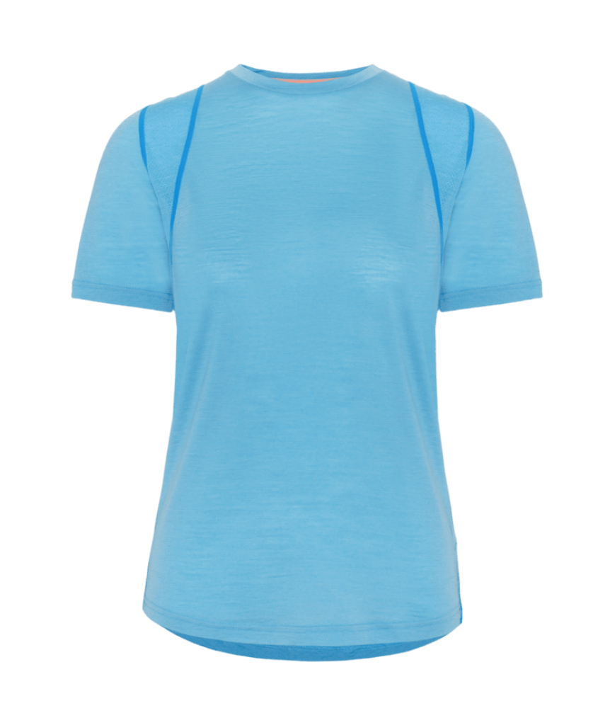 Kari Traa Embla Wool Tee in BLAU