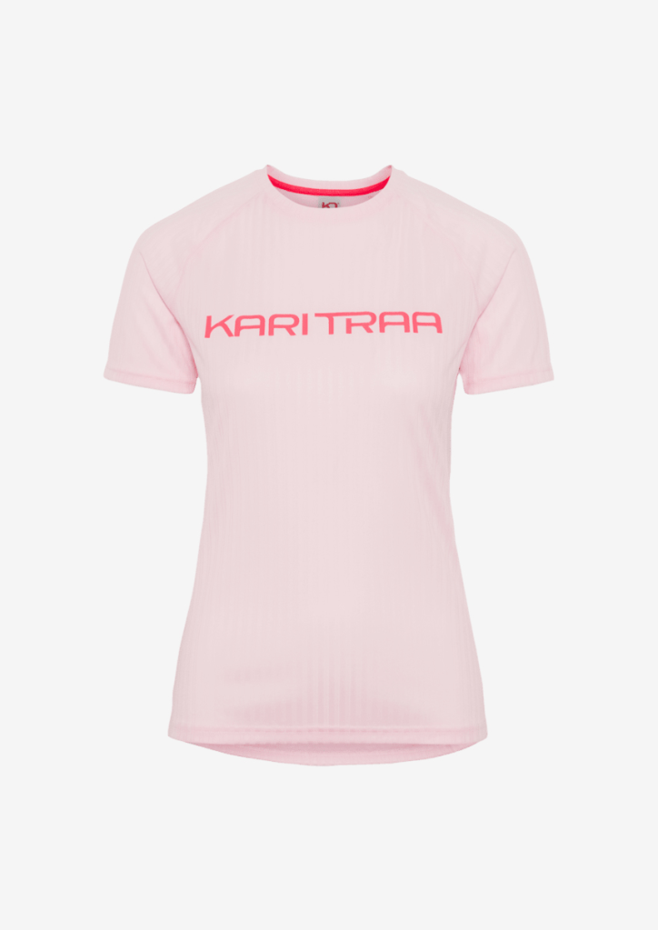 Kari Traa Ella Baselayer Tee in PINK