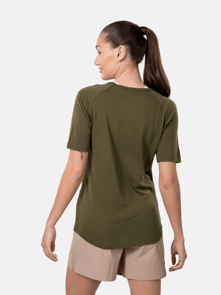 Kari Traa Ane Short Sleeve in BLAU