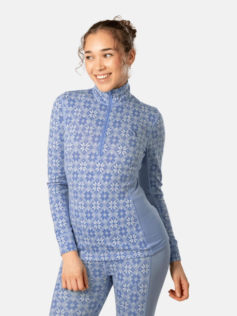 Kari Traa Rose Half Zip in BLAU
