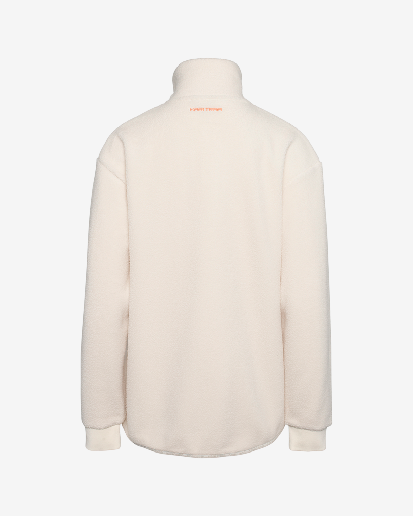 Kari Traa Rachel Pile Jacket in WEISS
