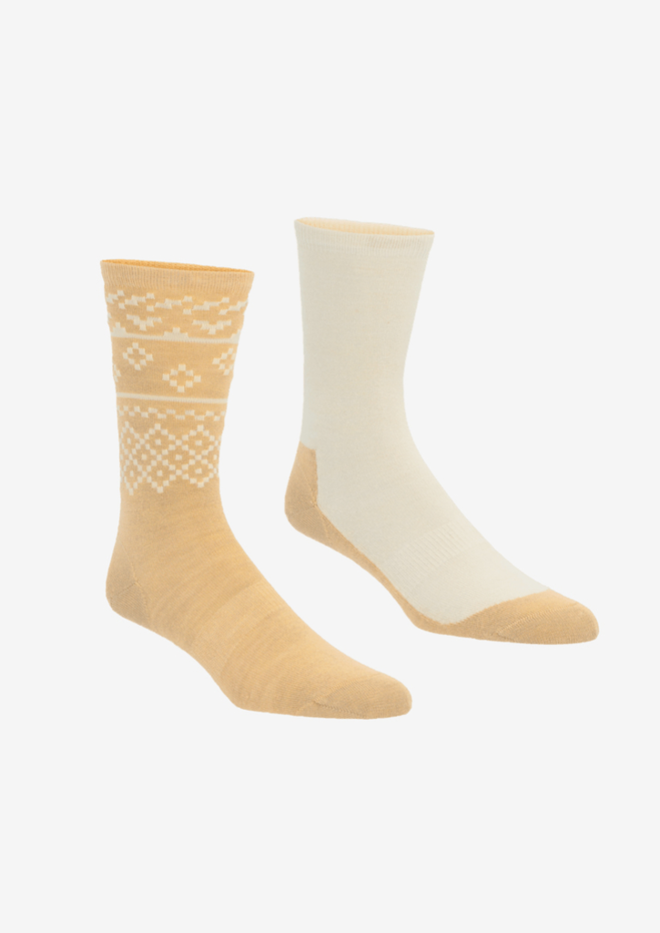 Kari Traa Ragna Hiking Sock 2Pk in GELB