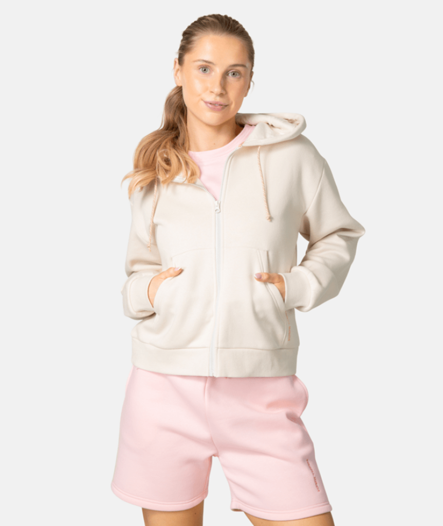 Kari Traa Anelie Zip Hoody in BEIGE