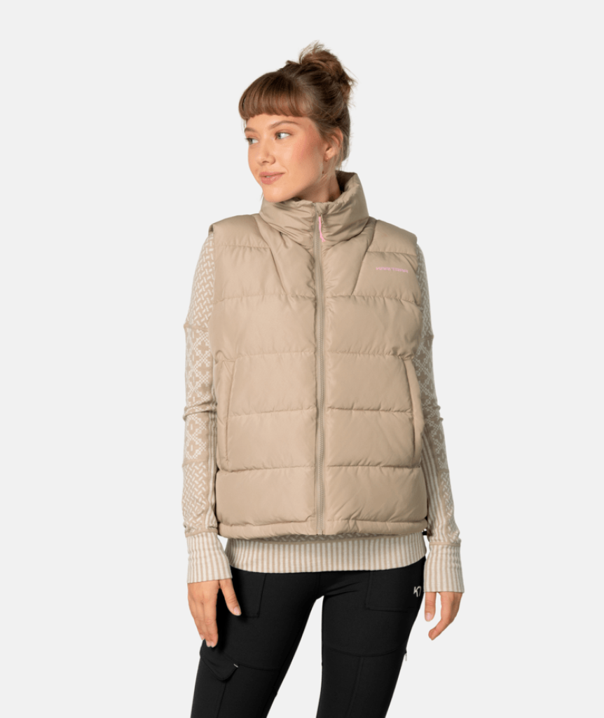 Kari Traa Linn Vest in BEIGE