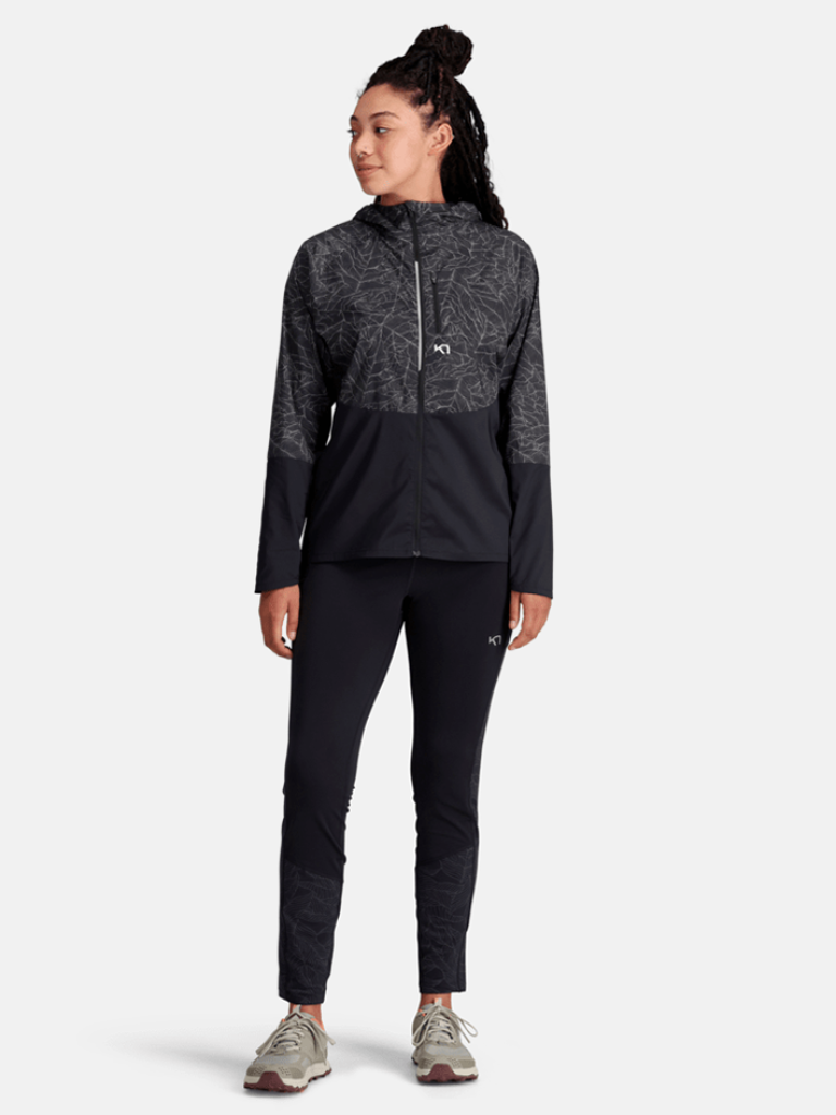 Kari Traa Vilde Running Jacket in SCHWARZ