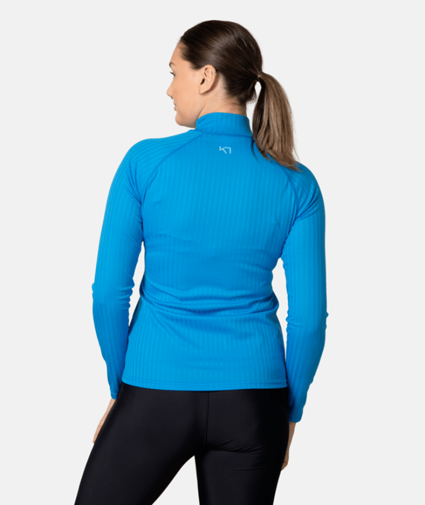 Kari Traa Ella Baselayer Halfzip in BLAU